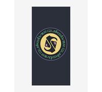 Serviette Quiksilver Freshness Logo bleu marine jaune