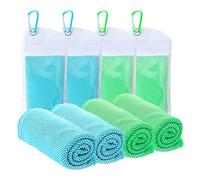 Serviette rafraîchissante 100 x 30 cm, serviette de glace, douce, respirante, serviette en microfibre fraîche pour Disney Yoga, golf, sport, fitness, extérieur et plus d'activités pour filles