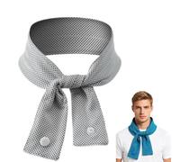 Serviette rafraîchissante (effet glace) pour le cou - Soulagement immédiat (Gris)