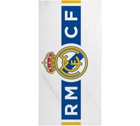 Serviette Real Madrid 70x140 séchage ultra rapide et toucher extra doux - Serviette Real Madrid pour la plage, la piscine ou la salle de bain, design unique et licence officielle