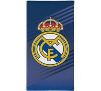 Serviette Real Madrid 70x140 séchage ultra rapide et toucher extra doux - Serviette Real Madrid pour la plage, la piscine ou la salle de bain, design unique et licence officielle