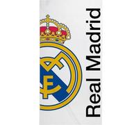Serviette Real Madrid 90x180 séchage ultra rapide et toucher extra doux - Serviette Real Madrid pour la plage, la piscine ou la salle de bain, design unique et licence officielle