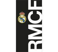 Serviette Real Madrid 90x180 séchage ultra rapide et toucher extra doux - Serviette Real Madrid pour la plage, la piscine ou la salle de bain, design unique et licence officielle