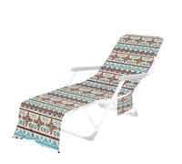Serviette solaire - Design pliable compact, ajustement d'angle élastique | Feuille de protection de piscine respirante, enveloppe de chaise, pour les vacances au spa Hoiling Pool Patio
