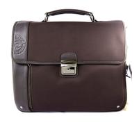 Serviette spécial ordinateur 'David William' marron (1 soufflet)