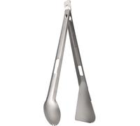 Serviette Titan 2-en-1, multifonctionnelle, avec fourchette et spatule, idéale pour le camping, les randonnées, les pique-niques et les courses