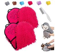 Serviette ultra absorbante et sèche pour animaux de compagnie, en microfibre, super absorbante, serviette de bain pour animaux de compagnie, pour chats et chiens, durable, séchage rapide, lavable en