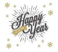 Servietten Weihnachten Lot de 20 serviettes pour le Nouvel An - Décoration de table 33 x 33 cm