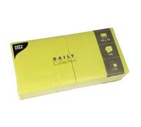Papstar Serviettes en Ouate de Cellulose Limonengr