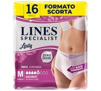 Serviettes absorbantes pour incontinence pour Lignes Spécialisées Discreet de Pantalons taille M - 2 boîtes de 8 pièces