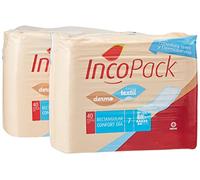 Serviettes anti-fuites de la marque INDAS. Incos Incopack Lot de 80 serviettes rectangle 20 x 60 cm