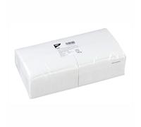 Serviettes Bistro PAPSTAR 330 x 330 mm 2 plis blanc 250 pièces