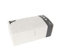 Serviettes Bistro PAPSTAR 330 x 330 mm 3 plis blanc 250 pièces