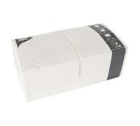 Serviettes bistrot, 330 x 330 mm, blanc