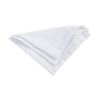 Serviettes carrées faites à la main en tissu multi-usages en lin, parfaites pour la cuisine et la table à manger