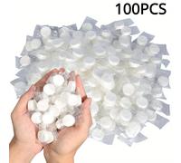 Serviettes Compressées De Poulet Pour Voyage,Mini Mouchoirs En Papier,Serviette Portable,Maquillage,100 Pièces - Type White 100pcs
