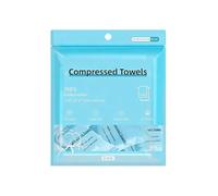 Serviettes compressées pour le 6 Pièces Lingettes Douces