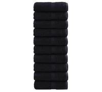 Serviettes d invité de qualité supérieure SOLUND 10 pcs noir
