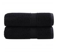 Serviettes d invité de qualité supérieure SOLUND 2 pcs noir