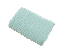 Serviettes de bain bébé Muslin (41x41 pouces) 100% coton en organique naturel doux Gaze avec 6 couches pour bébé nouveau-né serviette et Swaddle Blanket pour cadeau Skin- Douche sensible