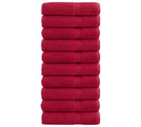 Serviettes de Bain de Qualité Supérieure Essuie-mains Toilette 10 pcs vidaXL