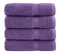 Serviettes de Bain de Qualité Supérieure Essuie-mains Toilette 4 pcs vidaXL