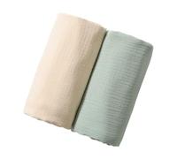 Serviettes De Bain En Coton Double Couche Pour Bébé Ensemble Polyvalent 2 Accessoires Bain Pour Bébé