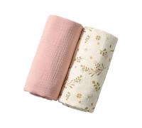 Serviettes De Bain En Coton Doux Pour Bébé 2 Pièces Douces Nouveau-nés Soins Doux La Peau En Coton Biologique Bébé