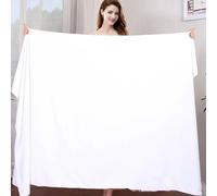 Serviettes De Bain En Microfibre,Grandes Serviettes De Salle De Bain,Serviettes De Douche Super Absorbantes,Serviettes Super Douces Pour Les Exercices De Salle De Bain,Les - Type White-70x140 Cm