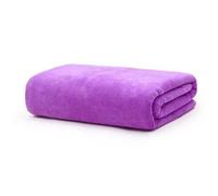 Serviettes De Bain En Microfibre,Grandes Serviettes De Salle De Bain,Serviettes De Douche Super Absorbantes,Serviettes Super Douces Pour Les Exercices De Salle De Bain - Type Medium Purple-70x140 Cm