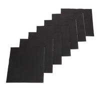 Serviettes de Cocktail Noires en Papier Double Couche 20 Feuilles