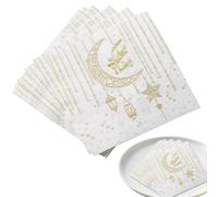 Serviettes de dîner, serviettes en papier | Notre papier tissé imprimé n'est pas seulement décoré de beaux motifs, 2 couches de serviettes en tissu doux pour la décoration de dîner artisanat