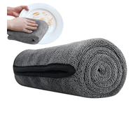 Serviettes de lavage de voiture en microfibre : tissu de nettoyage à haute absorption, chiffon de détails à sec rapide | Tissu de nettoyage de fenêtre non pelucheux réutilisable, serviette de