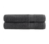 Serviettes de Sauna de Qualité Supérieure SOLUND Draps de Bain 2 pcs vidaXL