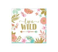 serviettes de table 2 ans Boho filles 33 x 33 cm 16 pièces