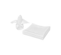 Serviettes de table 25 pcs Blanc 50x50 cm
