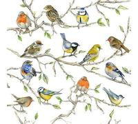 Ambiente Serviettes Oiseaux Rencontre 33cm