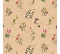 Serviettes de table - AMBIENTE - Paquet de 20 - 3 plis - 33x33cm - En papier recyclé - Jetable - Motif fleurs mixtes