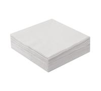 Serviettes de table en papier Lucart, coloris blanc, le colis de 2400