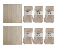 Serviettes De Table en Tissu, Lot De 8 Serviette De Table, 40 X 40 Cm Serviette De Table en Tissu, Serviette De Table Tissu, Serviettes De Table Tissu pour Fête, Cuisine, Salle à Manger, Dîner, Café