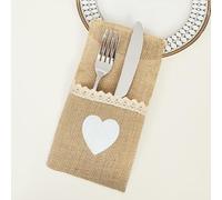 Serviettes de Table Lot de 20/25/30/50,Serviettes en Papier Pour Couteaux et Fourchettes,Pliable Poche Intégrée pour Couverts Pour Fête,Mariage,Noël,Restaurant,Décoration de Table