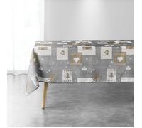Serviettes de table Nappes, Sets de table Douceur d intérieur AUGUSTIN Gris 150x300 cm