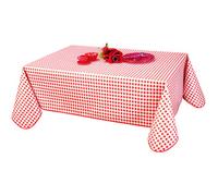 Serviettes de table Nappes, Sets de table Habitable VICHY Rouge 140x200 cm