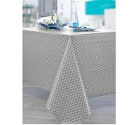 Serviettes de table Nappes, Sets de table Nydel GATSBY Gris 160x250 cm