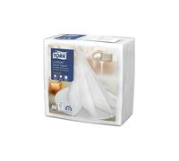 Serviettes de table non tissé Dinner Linstyle® Tork, coloris blanc, le colis de 50