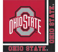 Serviettes de table Ohio State University - 60 pièces