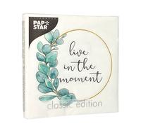 Serviettes de table Papstar Vivre le moment présent