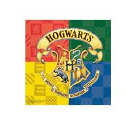 Procos 93366 Serviettes en papier Harry Potter 25 x 25 cm, mélange FSC® pour anniversaire d'enfant, vaisselle de fête