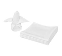 Serviettes de table - VIDAXL - 100 pcs - 50x50 cm - Polyester - Lavable en machine