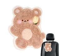 Serviettes de Toilette absorbantes d'animaux pour, Serviette Douce pour Le Bain avec Une Boucle de fiançailles, Outil de Nettoyage